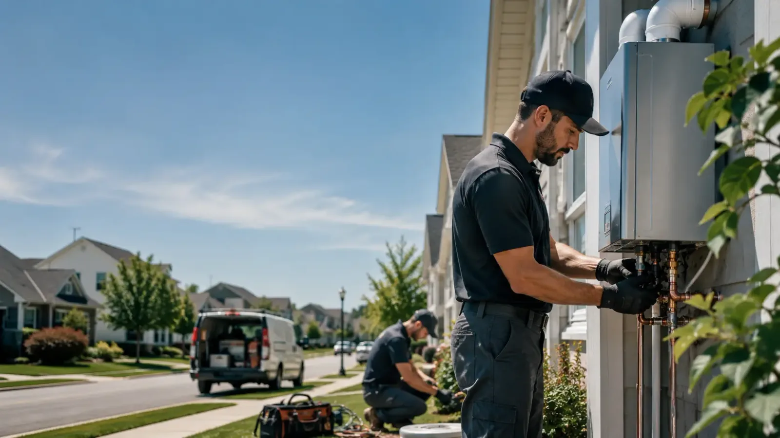 Tankless Water Heater Installation in Dunkirk, OH